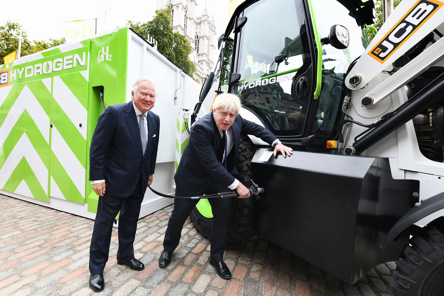 JCB is investing £100 million on a project to produce super-efficient hydrogen engines